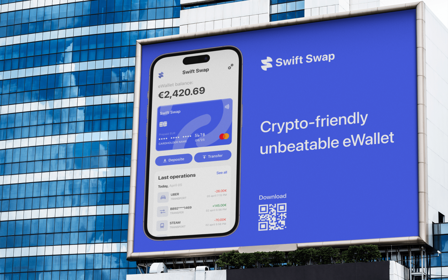 Swift Swap — architectural visualization