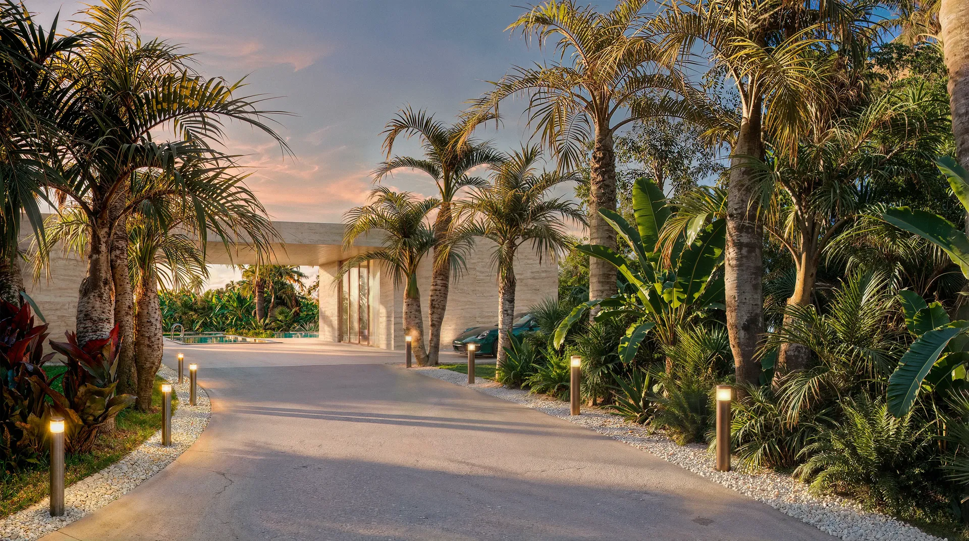 3D exterior rendering": Captures the exact technical keyword phrase developers and architects search for.