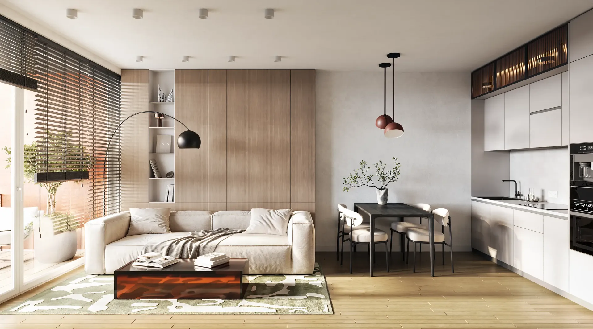 RÉSIDENCE GRUSONWERK — architectural visualization