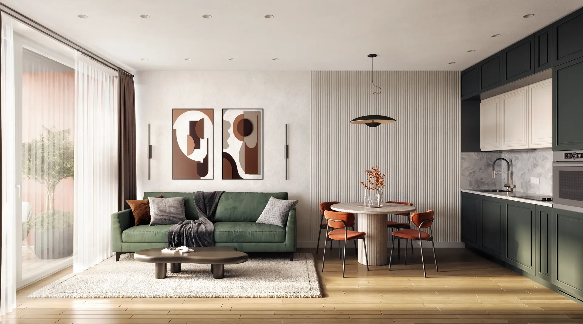 RÉSIDENCE GRUSONWERK — architectural visualization