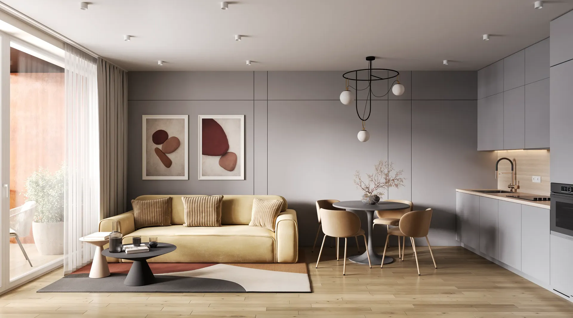 RÉSIDENCE GRUSONWERK — architectural visualization