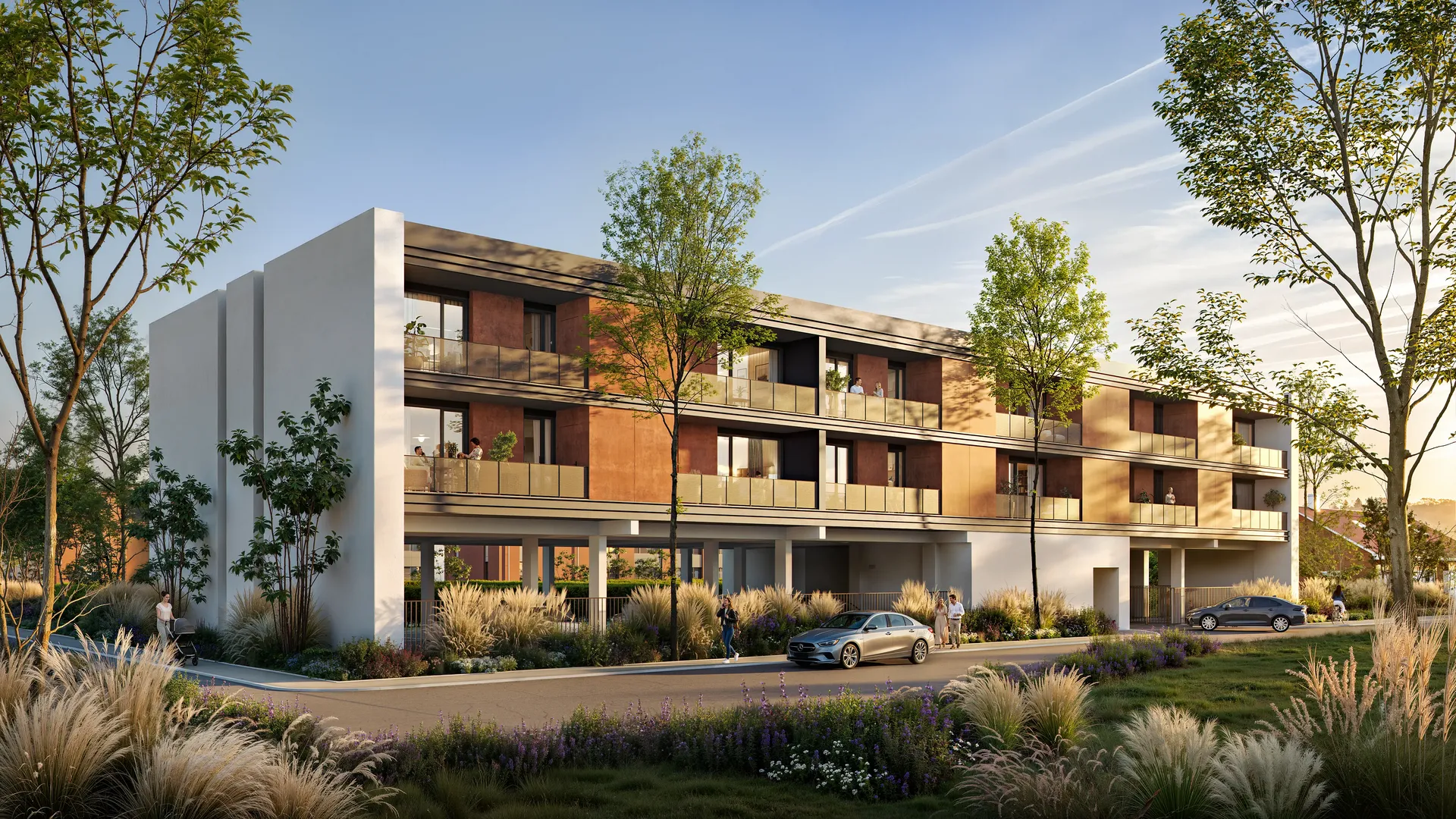 RÉSIDENCE GRUSONWERK — architectural visualization