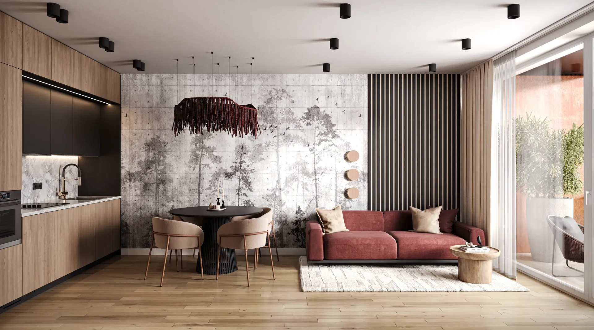 RÉSIDENCE GRUSONWERK — architectural visualization