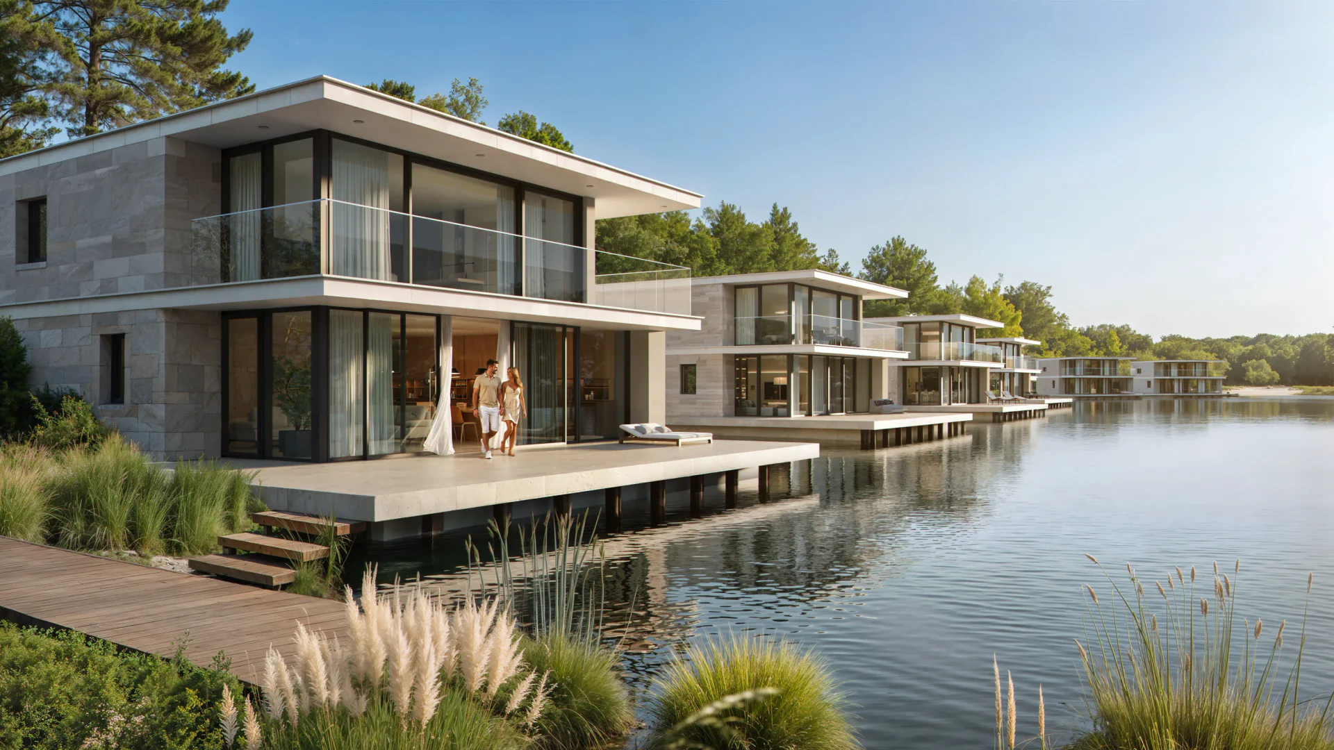 Strategic partnership visualization — architectural visualization